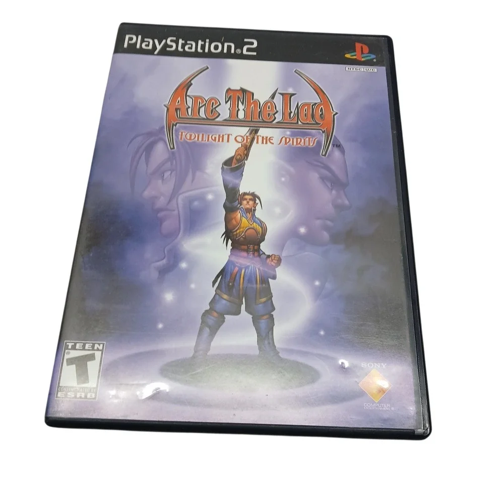 Arc the Lad Twilight of the Spirits (Sony PlayStation 2, 2003) Adventure Game